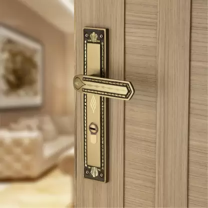 double-brass-gold-diamond-cut-10inch-mortise-handle-set-with-original-imagfncvycceqhnf